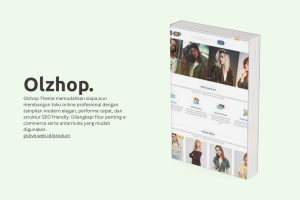 Olzhop WordPress Theme